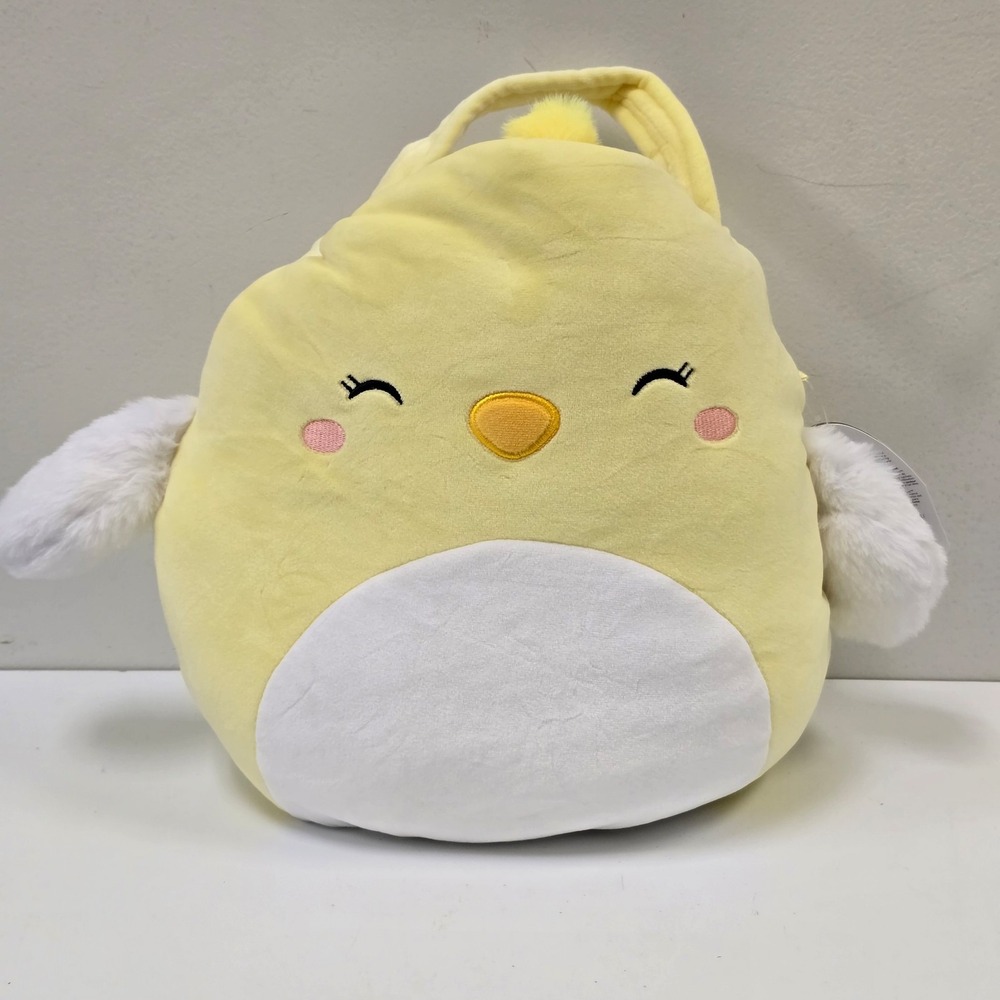 NWT Squishmallows 12"‎ Ivanna the Chick Easter Basket Plush 2025 Collectible Toy